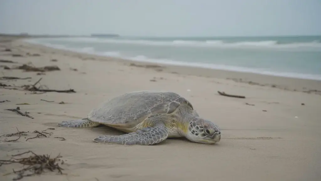 Pourquoi la découverte d&rsquo;une rare tortue marine sur la plage du Texas a révélé la puissance du climat