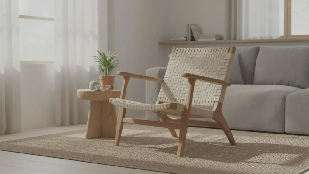 Ce fauteuil transforme le salon comme une pièce à mille euros, mais coûte bien moins cher