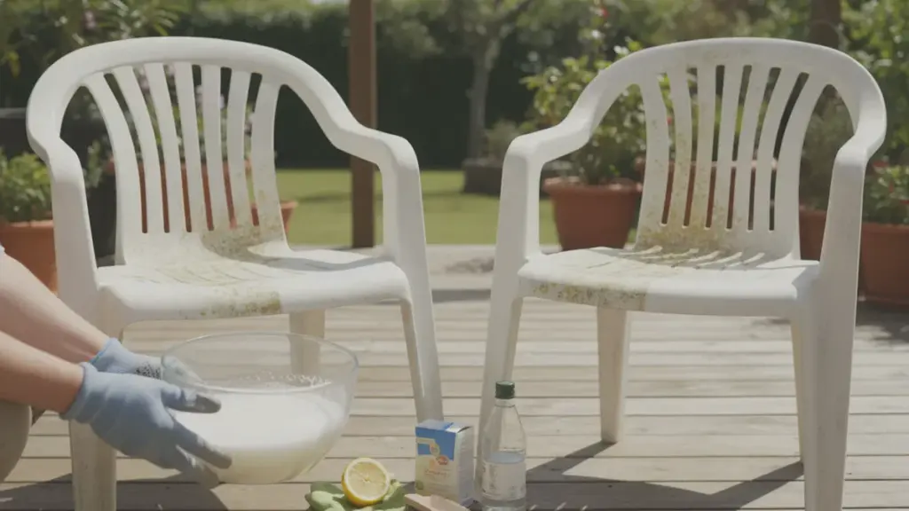 Chaises de jardin jaunies et grisées ? Ce simple remède maison fait des merveilles