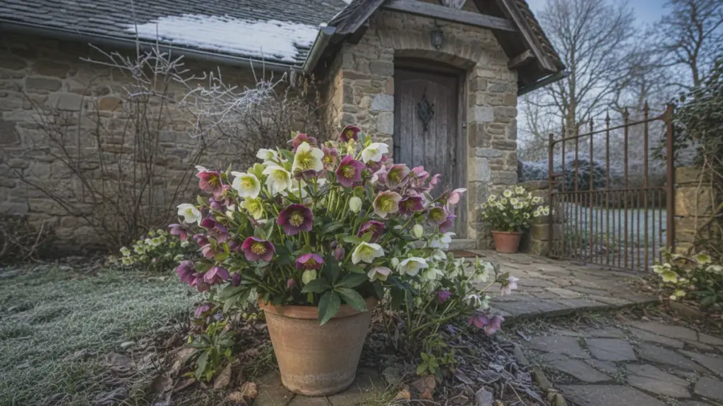 Cette plante hivernale transforme l&rsquo;entrée de votre maison en image de catalogue