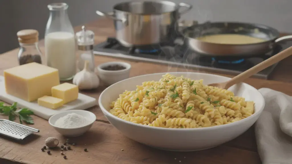 Pâtes à la sauce au fromage express : dîner crémeux en 20 minutes